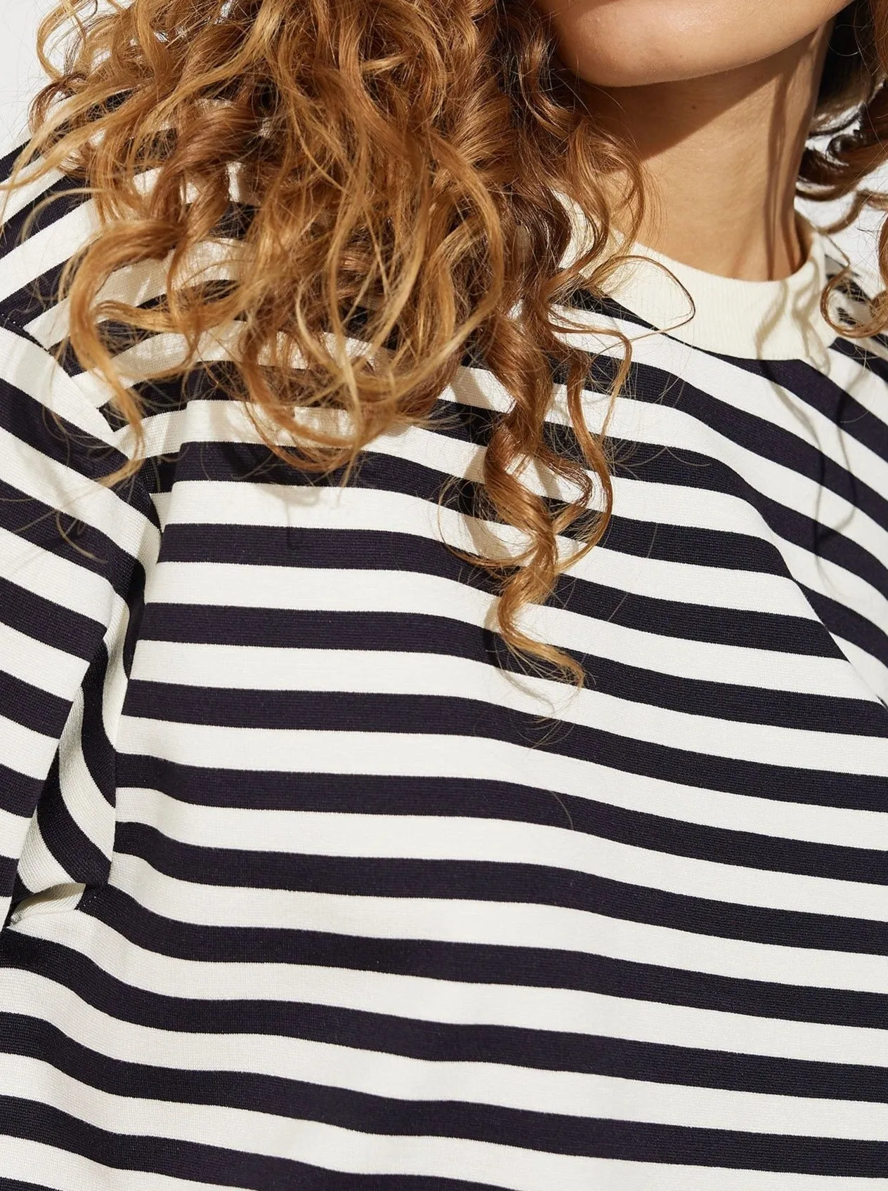 EMRYS-M T-SHIRT  | ISLAND FOSSIL SUGAR STRIPED