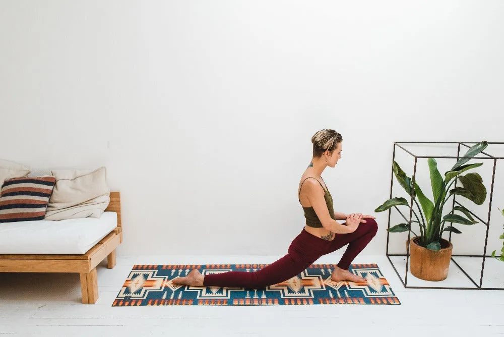 Pendleton x Yune Yoga Mat Harding Navy 5mm